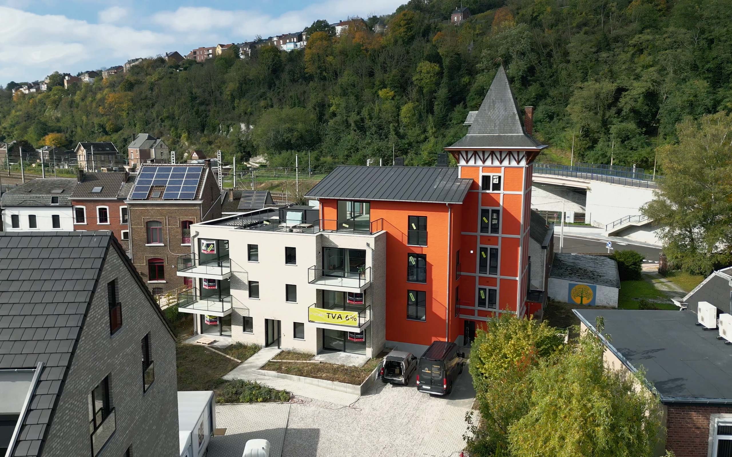 Rénovation facade bâtiment résidentiel 